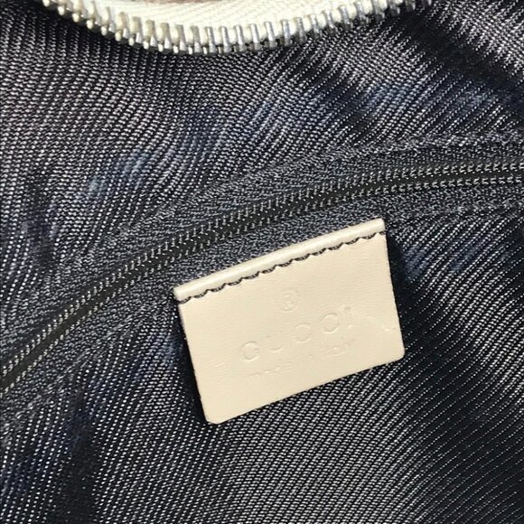 GUCCI 73885 GG logo bucket-shaped Shoulder Bag GGCanvas/Leather Beige - Picture 15 of 15